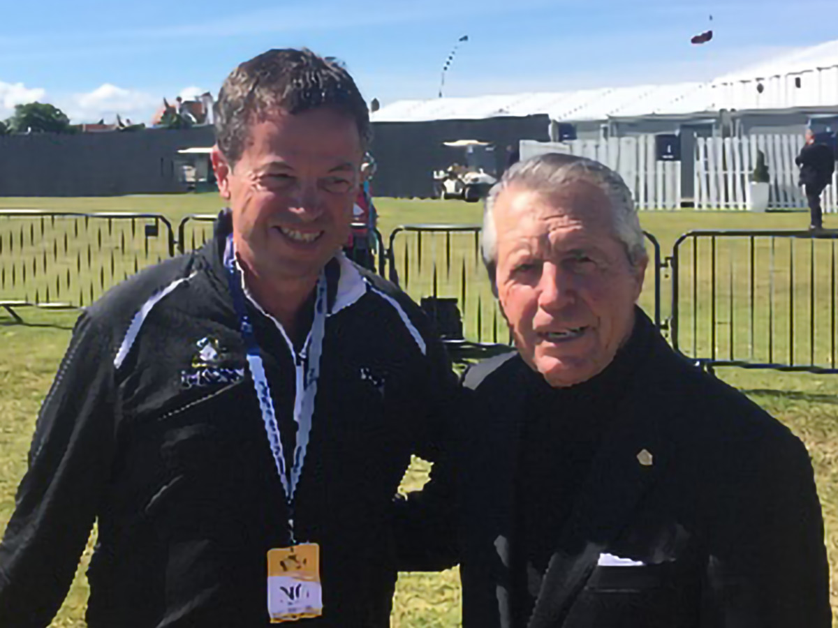Gary Player and Jon Wallett